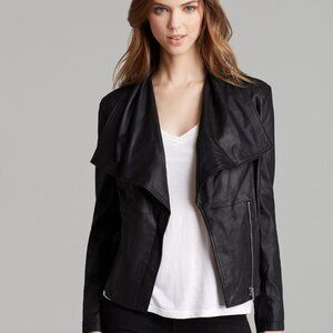 BB Dakota lamb leather motorcycle jacket size S